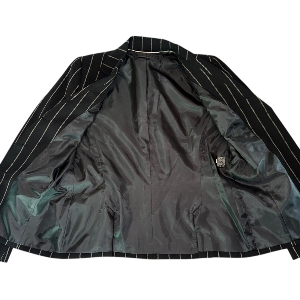 Anne Klein Suit | Women’s Black Pinstripe Blazer ~ Size 8 ~ NWT - Picture 5 of 10